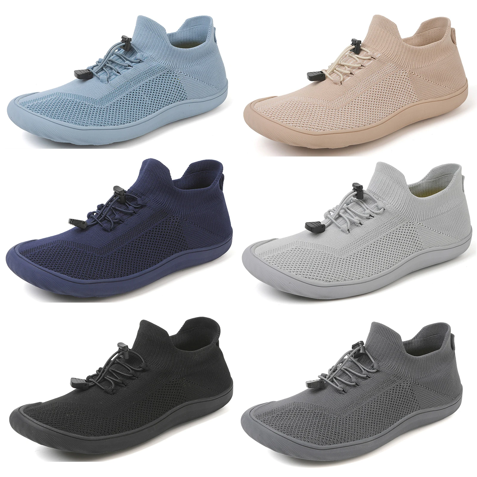 

Унисекс, сетчатые кроссовки с широким носком, дышащая минималистичная повседневная прогулочная обувь для мужчин, уличная обувь