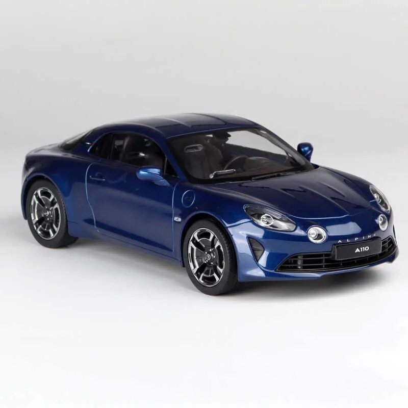 1/18 Scale Alpine A110 2018 Alloy Car Model Collection Ornaments