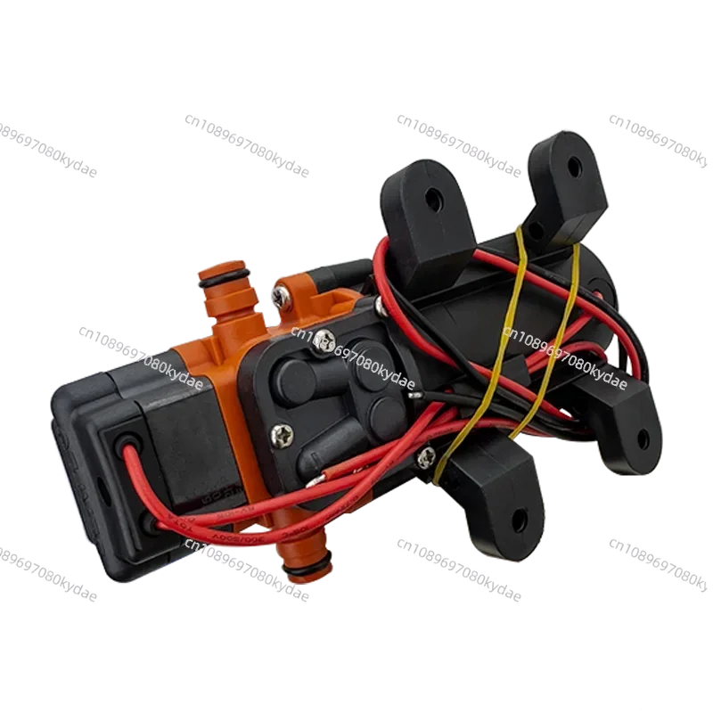 DC12V 24V 40PSI Self-priming Diaphragm Booster Pump High Pressure for RV Boat Cleaning Irrigation Beverage Machine