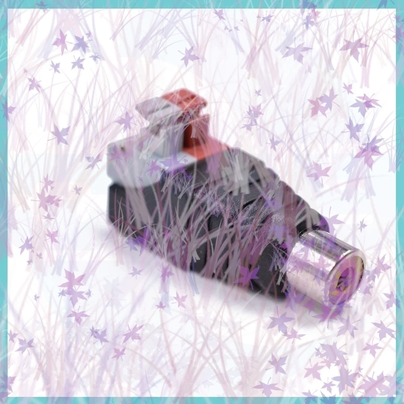 

2/5/10pcs 2.1*5.5mm Speaker Wire A/V Cable to Audio Female RCA Connector Press Plug Terminal Adapter Jack Plug Connector C4