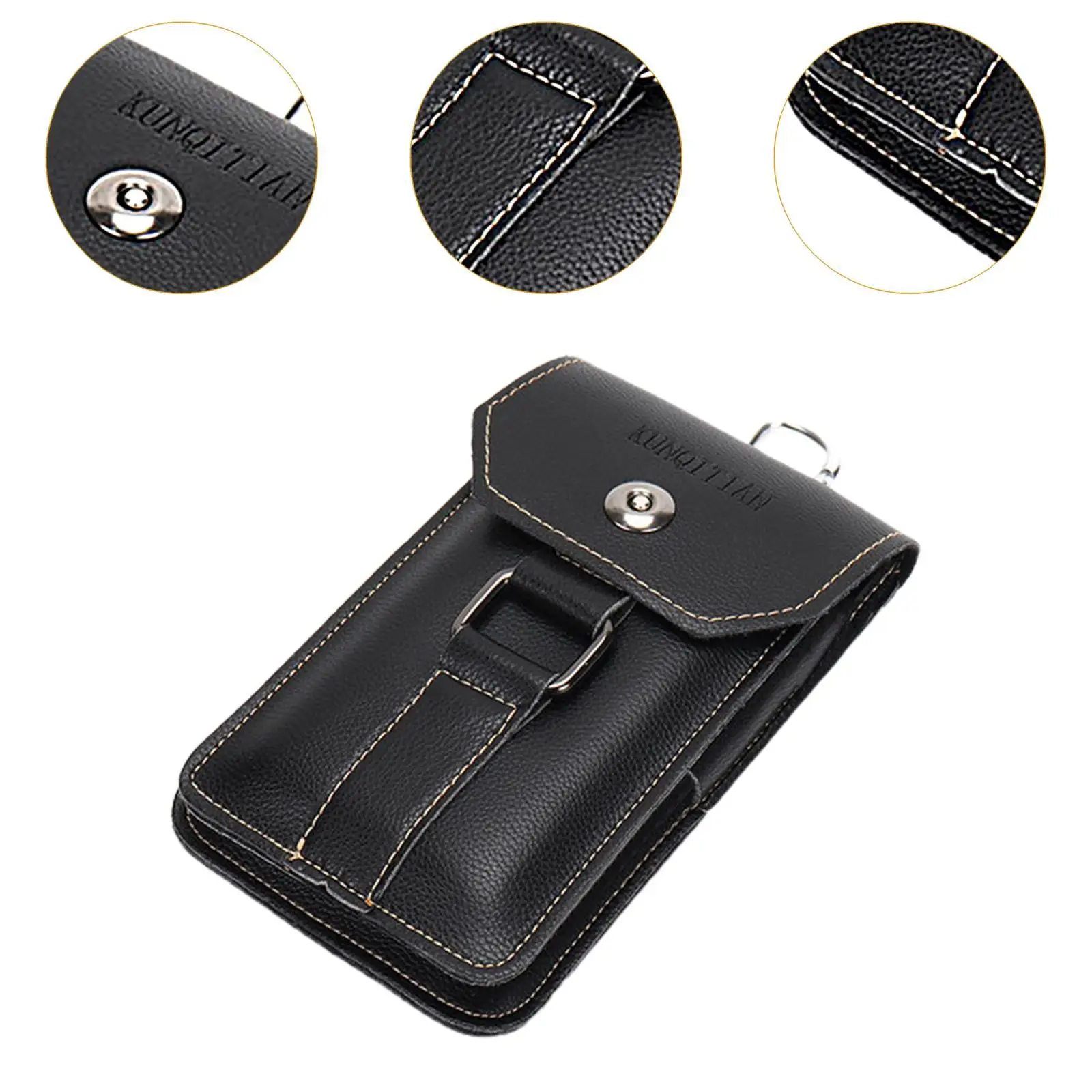 Men Waist Bag Wallet Phone Pouch for Running Outdoor Sports Camping Hiking