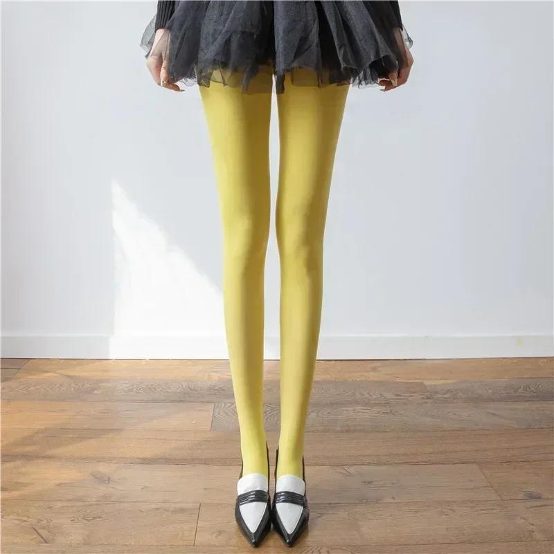 Talenza Damen-Strumpfhose, schmale Strümpfe, Strumpfhosen, superelastisch, große Leggings, rote Damen-Sexy-Strumpfhose, Frühling, Herbst, Winter