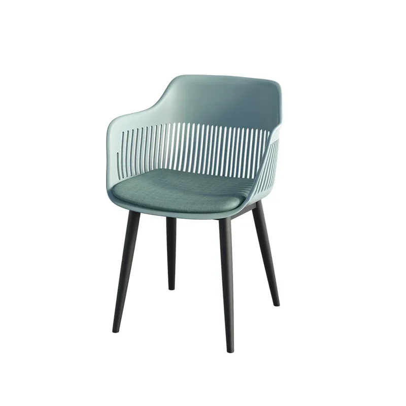 Thickened plastic chair home online celebrity dining chair simple modern Nordic milk tea shop cake shop armchair stool