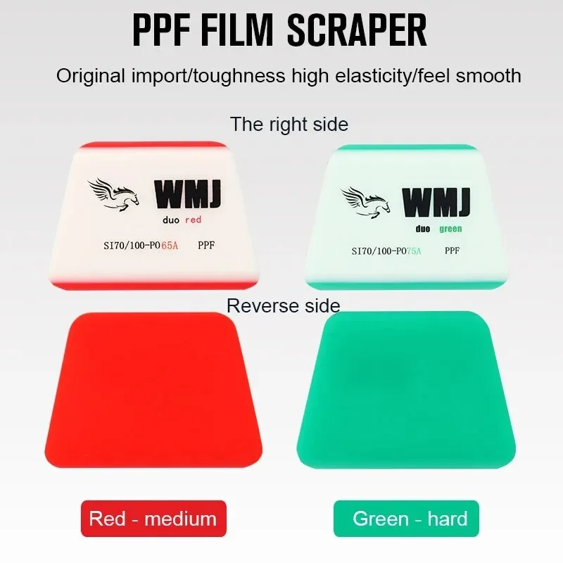 Sandwich PPF Squeegee Rhino Skin Protective Film Install Soft Rubber Scraper Window Water Wiper 신기한 차량용품 Glass Cleaning Tool