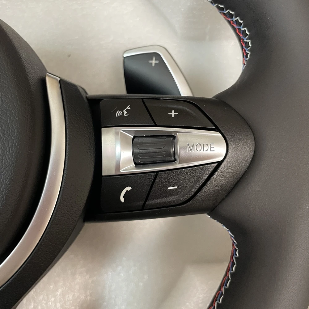 Interior Leather M Sport Steering Wheel For BMW F10 F11 F20 F21 F30 F31 F34 F32 F33 F36 F20 F22 F23 F48 M3 M5 M6 Steering Wheel view 5