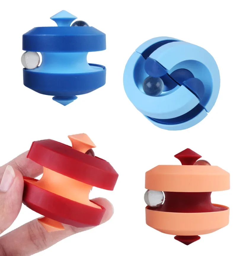 Adults Decompression Toy Children Autism Orbit Ball Cube Anti Stress Sensory Toys Fidget Toys for Kids Fidget Spinner for Boys