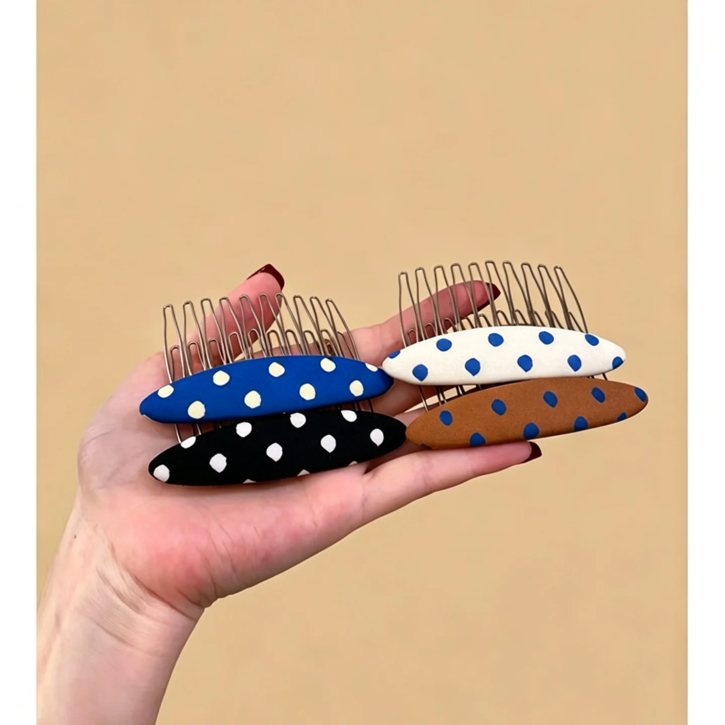Comb Polka Dot Multicolor Korean Style for Volume Root Lift Fringe Baby Hair  Durable High Quality   Accessories