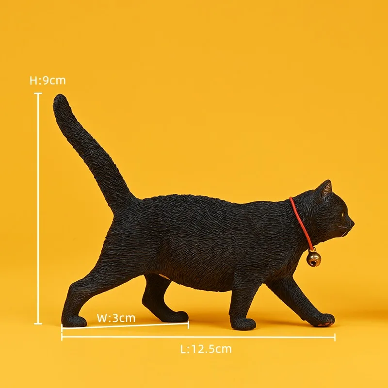 JXK 1/6 Scale Action Figures Simulation Orange Cat Chinese LiHua Calico Cat Kitten Animal Model for 12'' hobbies Ornament Gift