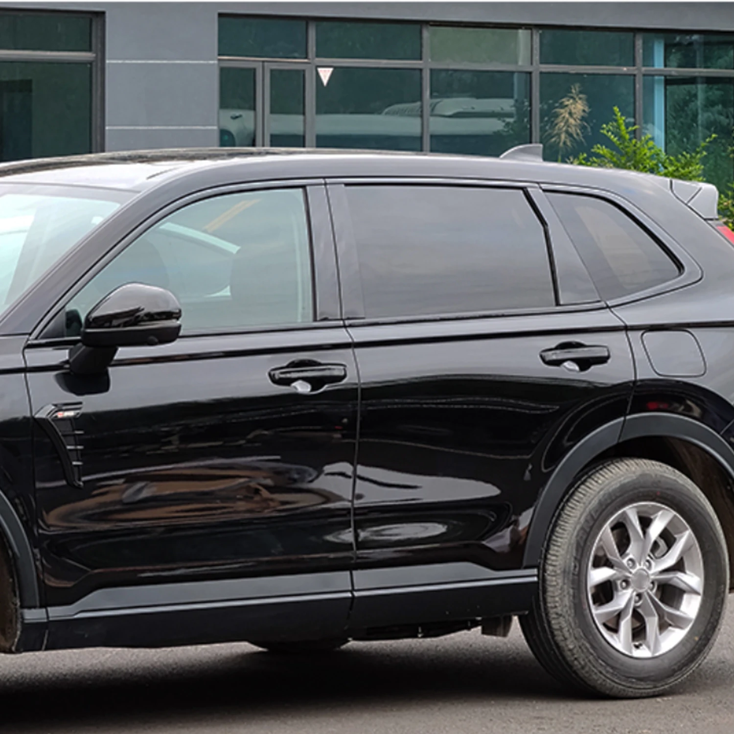 

For Honda CR-V CRV 2023-2025 Car Accessories Exterior Center Window Pilar Post Decorative Cover & Side Door Molding Strip Cover