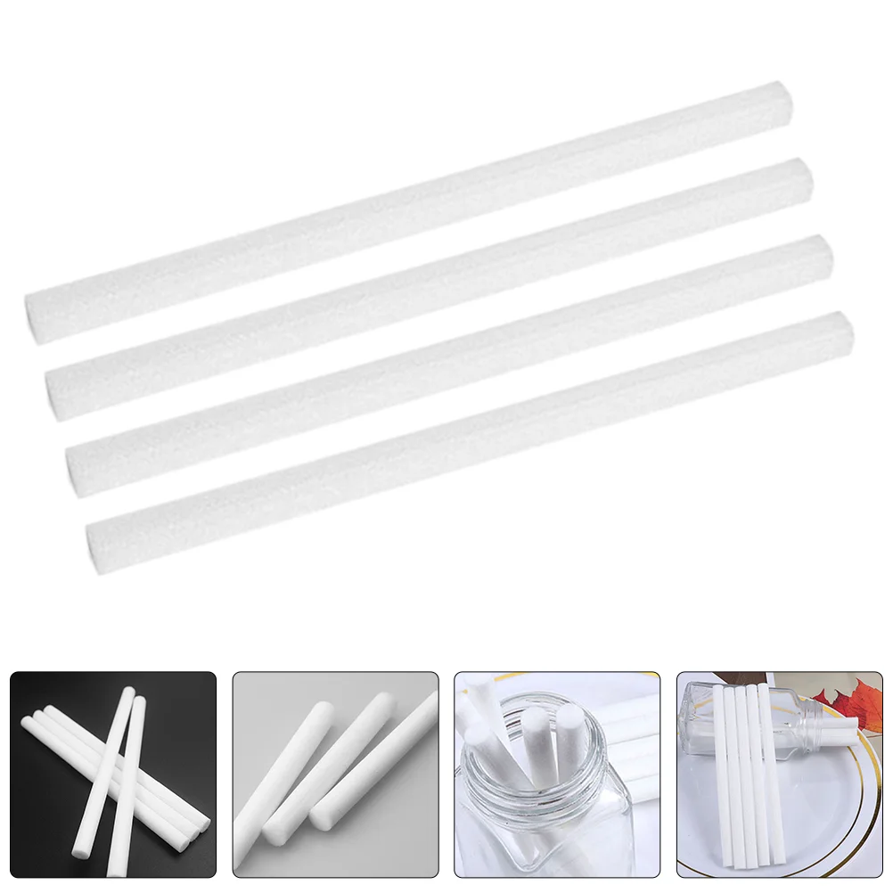 

50 Pcs Humidifier Swab Car Diffuser Essential Oil Sticks Aromatic Fragrance Volatile Rods Diffusing Fiber Perfume Wands