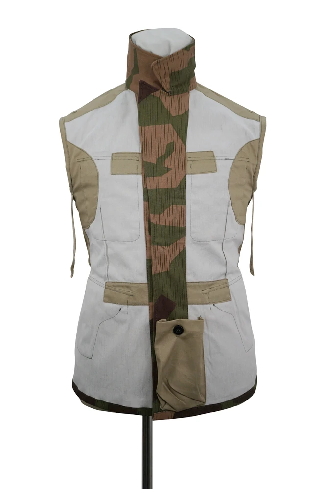 GUCA-014 WWII เยอรมัน Heer Splinter 42 Revered สี Camo M41 Field Tunic