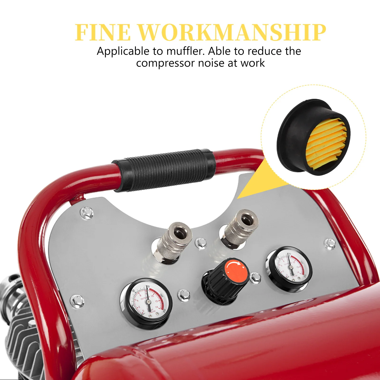 

10Pcs Air Intake Filter Professional Technology Simple Design Good Quality Excellent Performance Replacement Elements