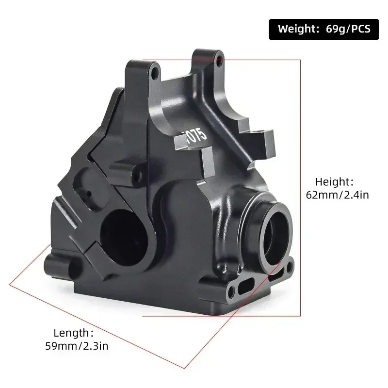 7075 Aluminum Gearbox Case Housing for ARRMA 1/8 6S KRATON Typhon SENTON TALION 1/7 Infraction Limitless Mojave Upgrade Parts - view 6