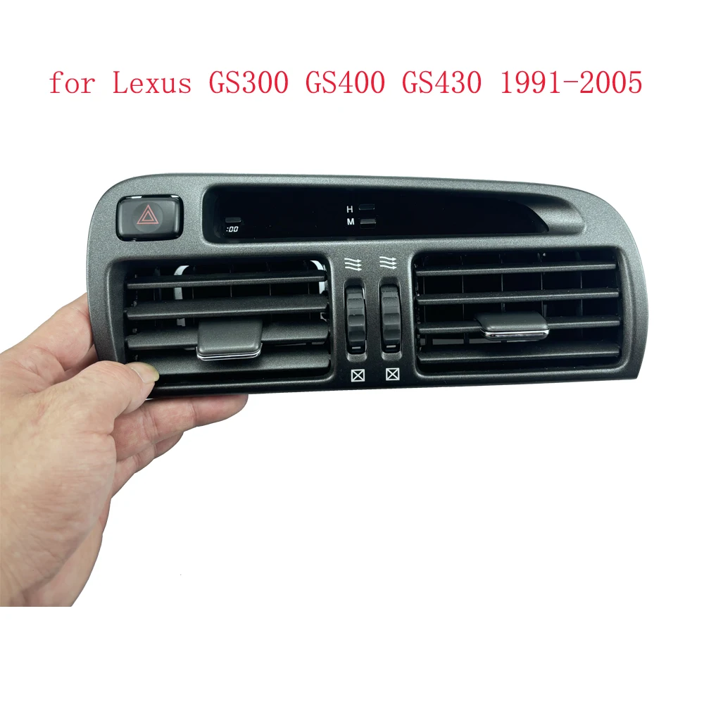 Genuine Dismount Used Car Air-conditioning vent A/C Front Middle Dash Center Console Air Vent Outlet JZS160 161 For Lexus GS300