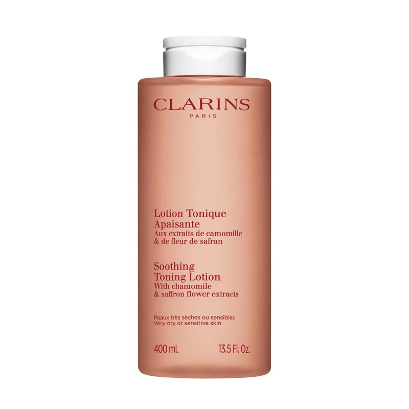 

Clarins Toning Lotion 400ml, with Orange (Alcoholic-Free), For All Skin Types (New, Flip Top)