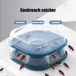 Cockroach Trap Box Cockroach Insect Catcher Cockroach Killer Reusable Household Traps Pesticides for Kitchen Garden