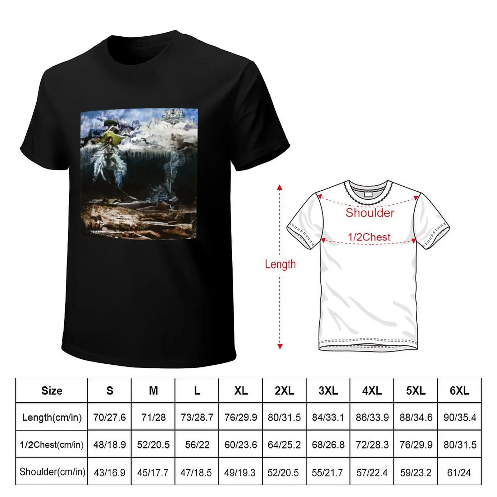 the empyrean - John Frusciante T-Shirt anime sweat vintage anime shirt mens graphic t-shirts