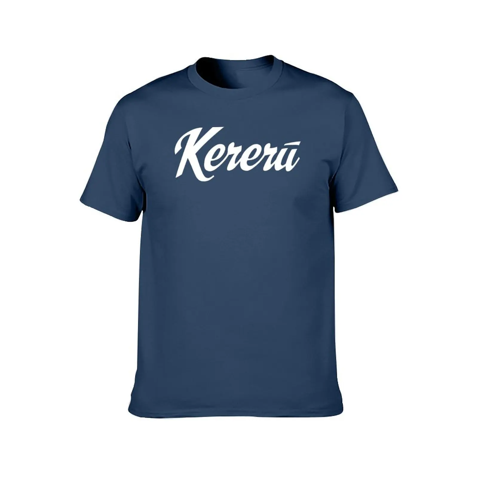 Kereru Word Logo, White T-Shirt quick-drying new edition oversized t shirt new gifts and t-shirts t shirts men