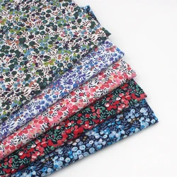 Small Fruit Printed Fabric Cotton Poplin Summer Thin for Sewing DIY Handmade per Half Meter