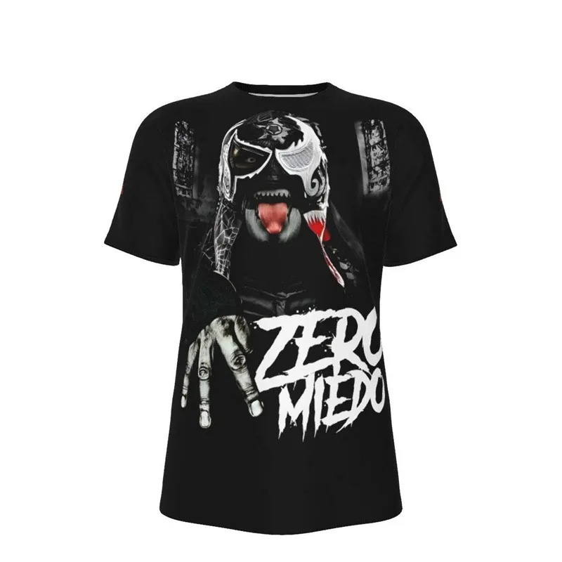 Penta El Zero Miedo Merch 2026 Unisex T-shirt Men Short Sleeve Tops fashion Tee Clothes Causal Y2K Tops