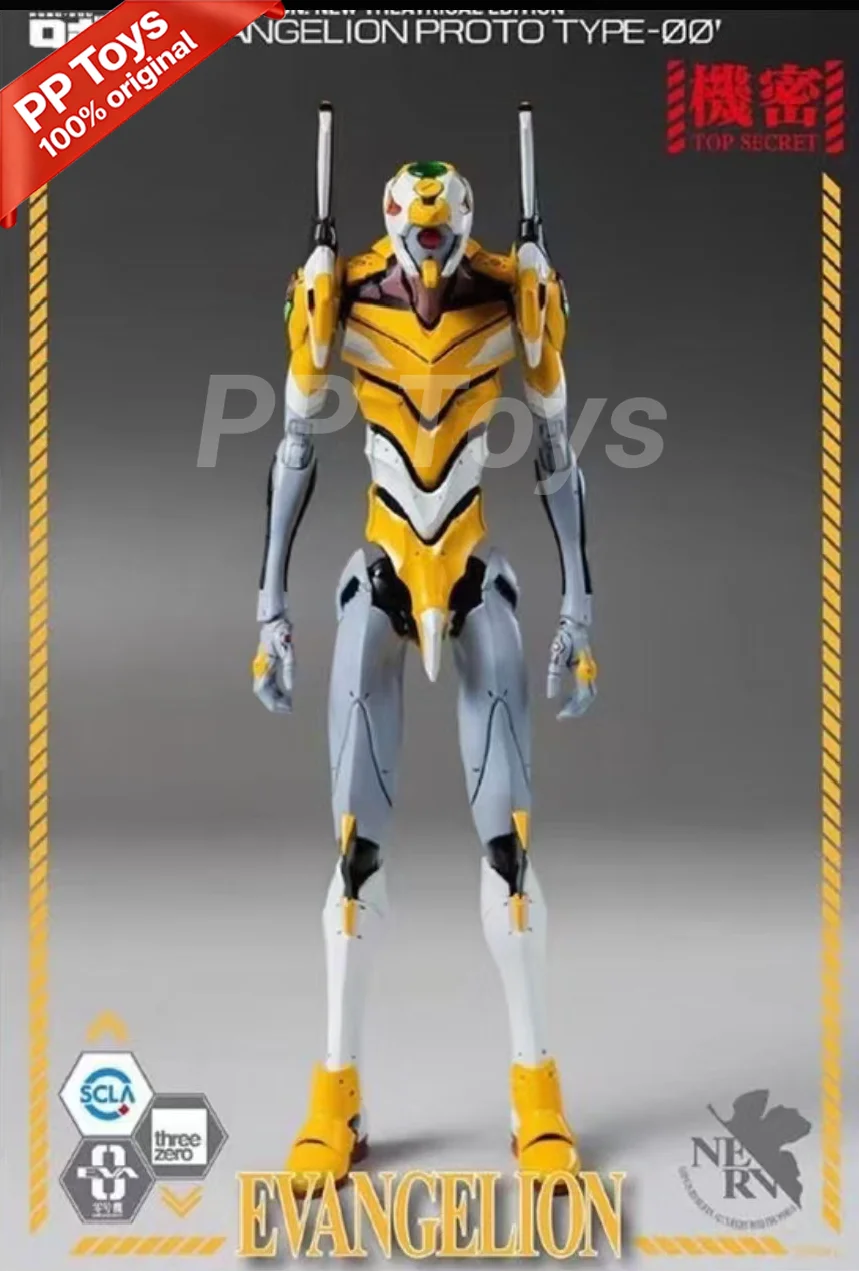 In stock Origina Threezero EVA ROBO Road Neon Genesis Evangelion New Theatrical Edition EVA Unit Zero (modified) Anime Model Toy