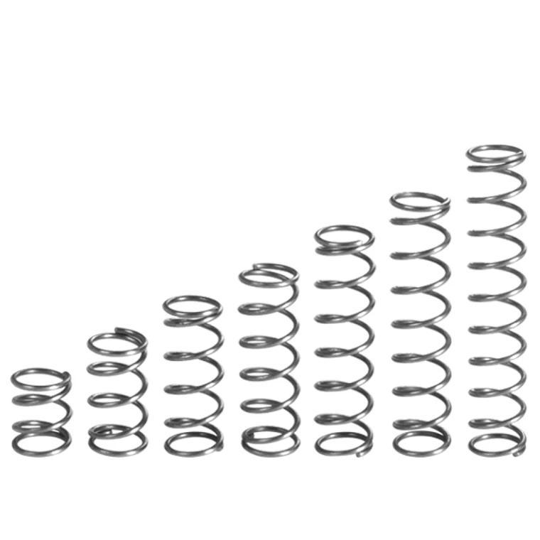 304 Stainless Steel Micro Small Return Compression Spring Compression Spring Wire Dia:0.1mm OD:0.8mm-1.4mm Length:5mm-25mm
