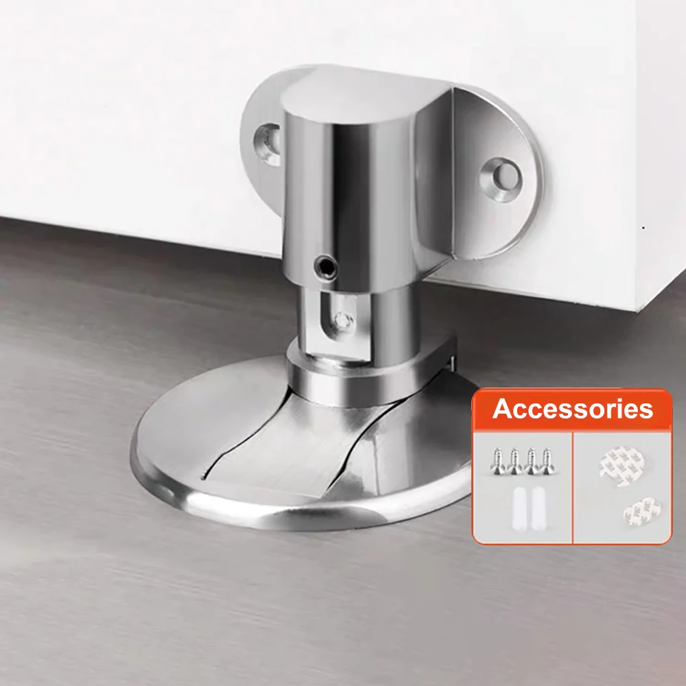 Einstellbare Tür Stopper Anti-kollision Haushalt Unsichtbare Tür Saug Punch-freies Starke Magnetische Tür Stopper Stopper Für Türen
