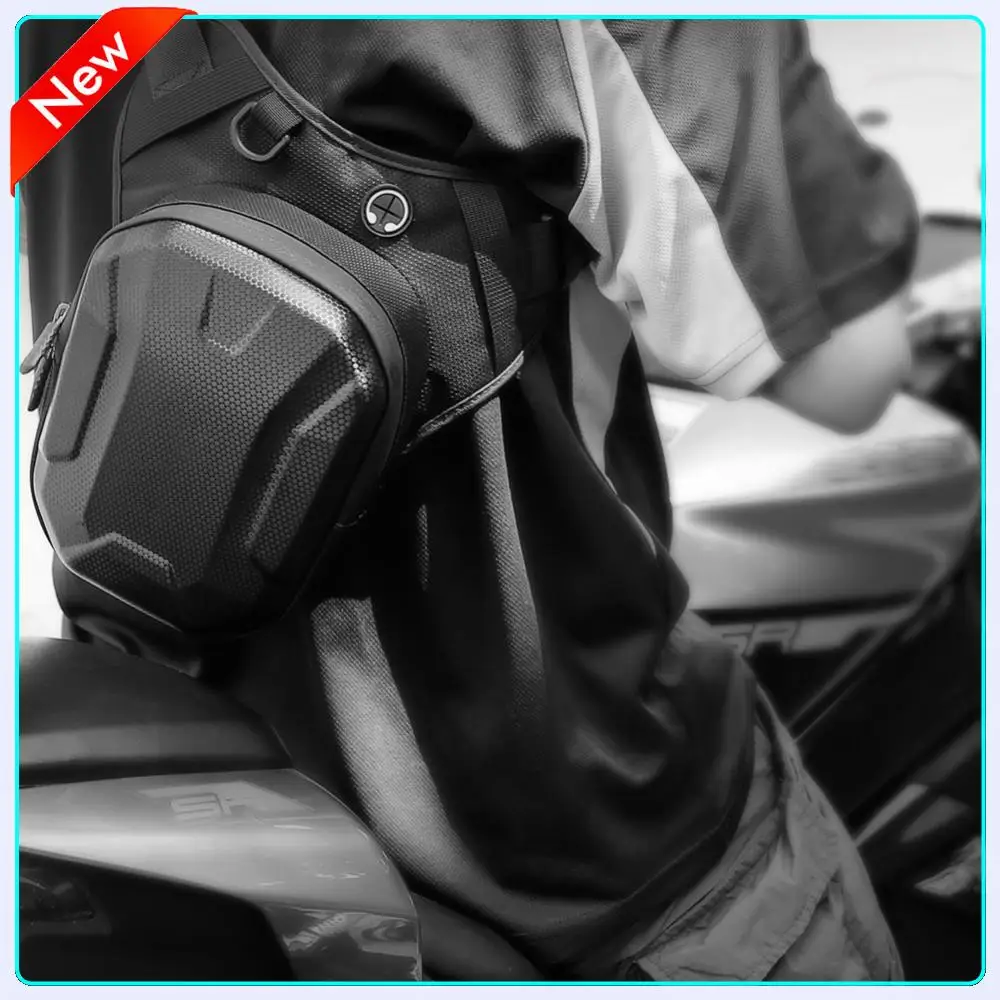 

Motorcycle Leg Bag Waterproof Motorbike Leg Side Bag Motorcycle Chest Bag Multifunctional Leg Pouch for Hiking Traveling Fishing