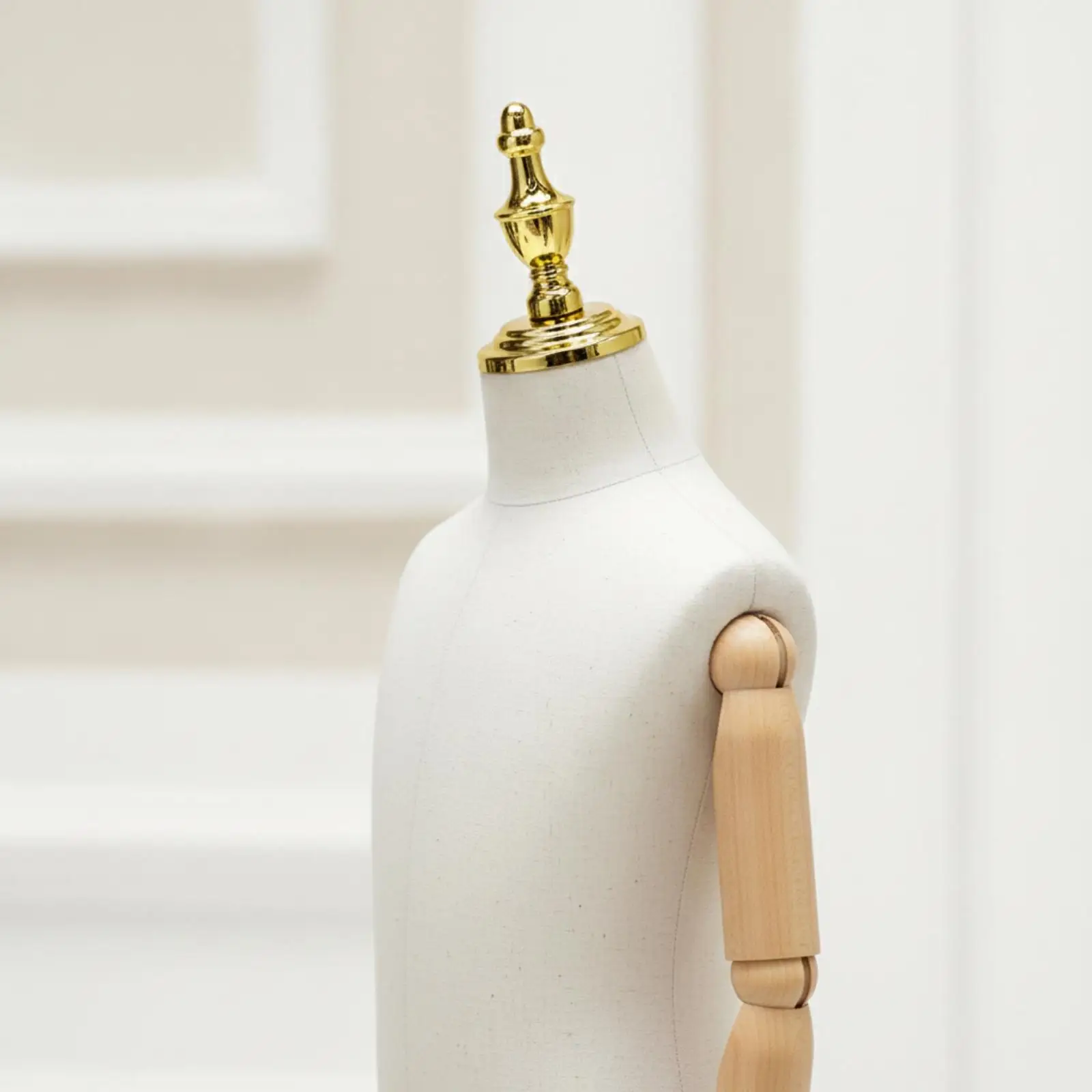 Child Mannequin Torso textileCovered Mannequin with Arms Sturdy for Shop Window