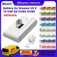 High-quality Lithium Battery for Dreame V8 V10 V9P XR VVN3 VVN4 Handheld Cordless Vacuum Cleaner Parts Replacement Battery