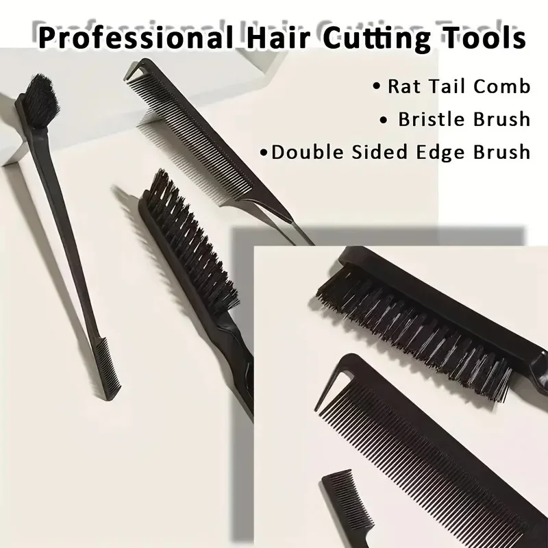 Boar Bristle Brush Set with Spray Bottle