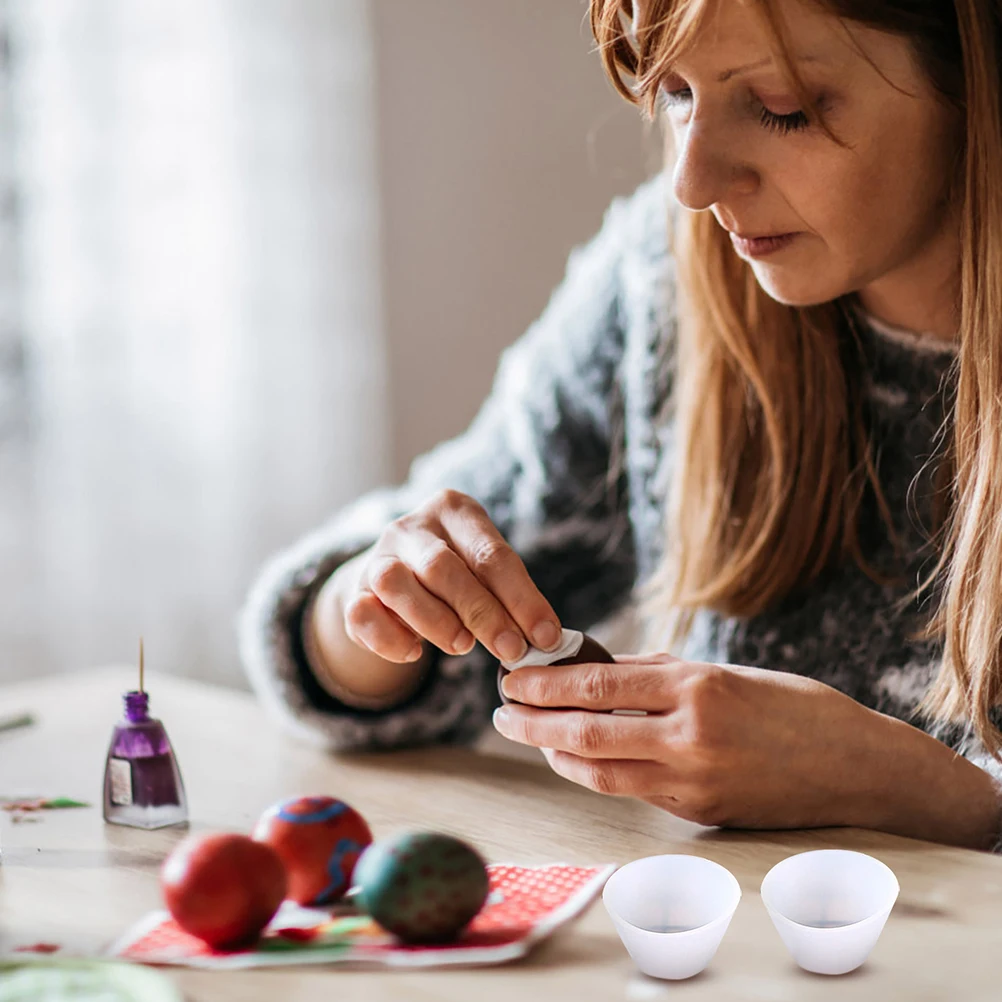 

20 Pcs Glue Mixing Cup Bowl Adjustment Silicone Cups for Resin Silica Gel Epoxy