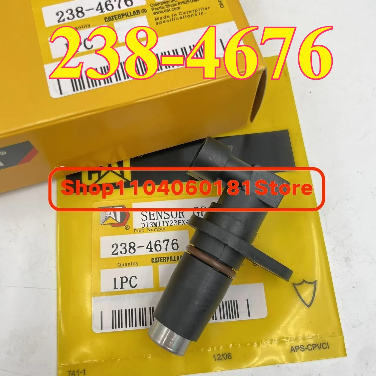 

For Excavator Spare Parts M313C M315D M316F M317 MH302 MH3037 MH304 RPM Sensor As Speed 2384676 238-4676 Fits