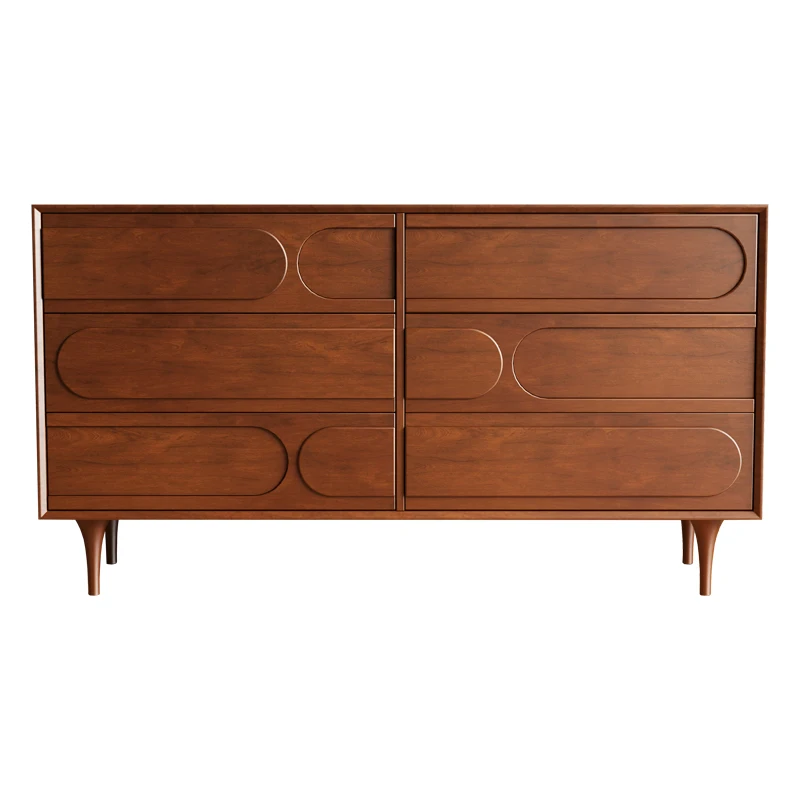 

Medieval style retro bedroom chest of drawers living room storage entrance French sideboard against the wall