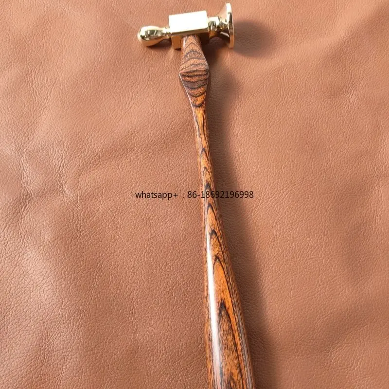 For Leather Making (260mm), Professional Mirror Polished Copper Stitch Hammer