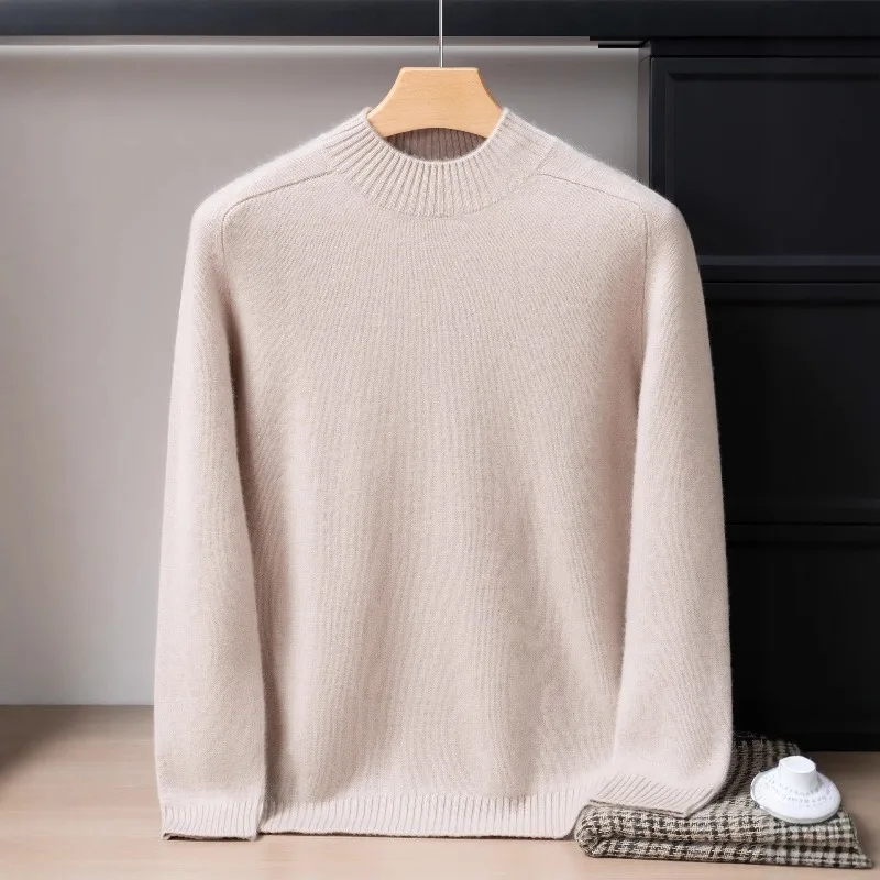 

Мужской кашемировый свитер (100% кашемир) для осени и зимы, деловой повседневный стиль, с открытыми плечами