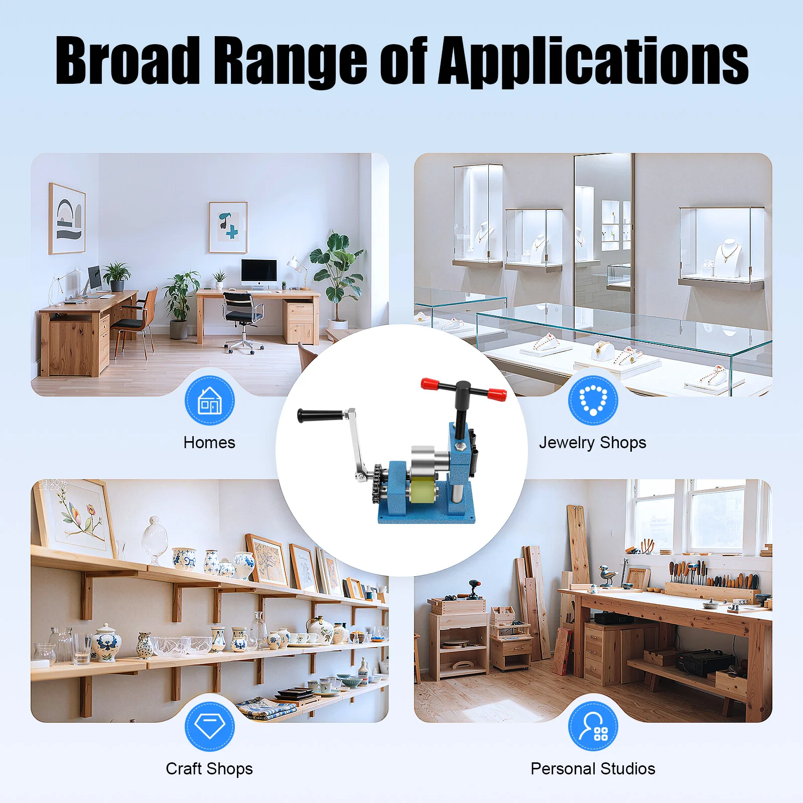 آلة ثني المجوهرات اليدوية كرنك اليد الدائري سوار الصحافة أداة سابقة للحرف الذهبية #3