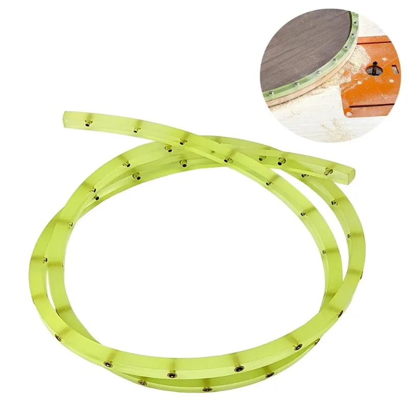 Woodworking PU Profiling Strip, Adjustable Fixed Flexible Curve Template, Contour Gauge for Complex Shaping Work