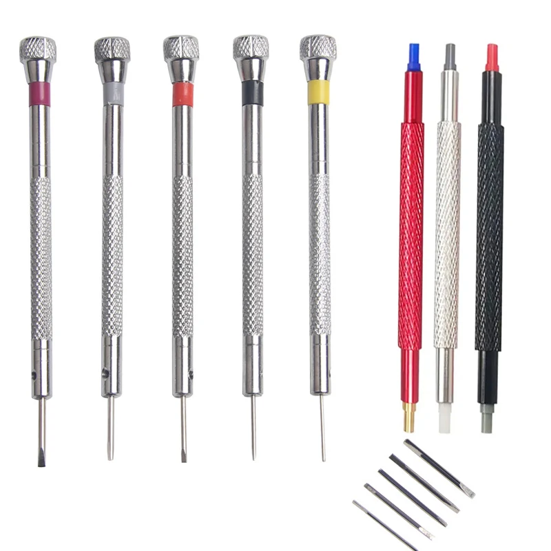 

Watch Hand Pressers Pusher Fitting Set Kit Watchmakers Wristwatch Repair Tool Watch Tools For Steel Screwdriver Set