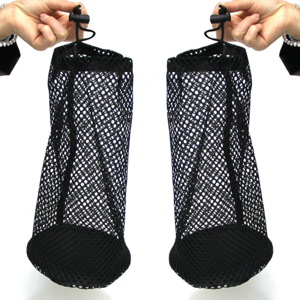 

Convenient Suspend Tennis Ball Holders Drawstring Design Golf Ball Net Bag Large Capacity Wear Resistant Non Stick Storage