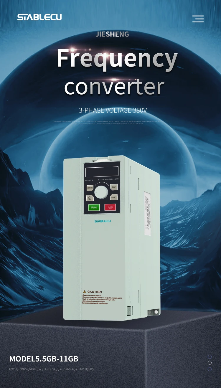 220 volt single to 380 volt 3 phase 7.5kw VFD frecuencia variadores de velocidad for dc to ac industrial power inverter