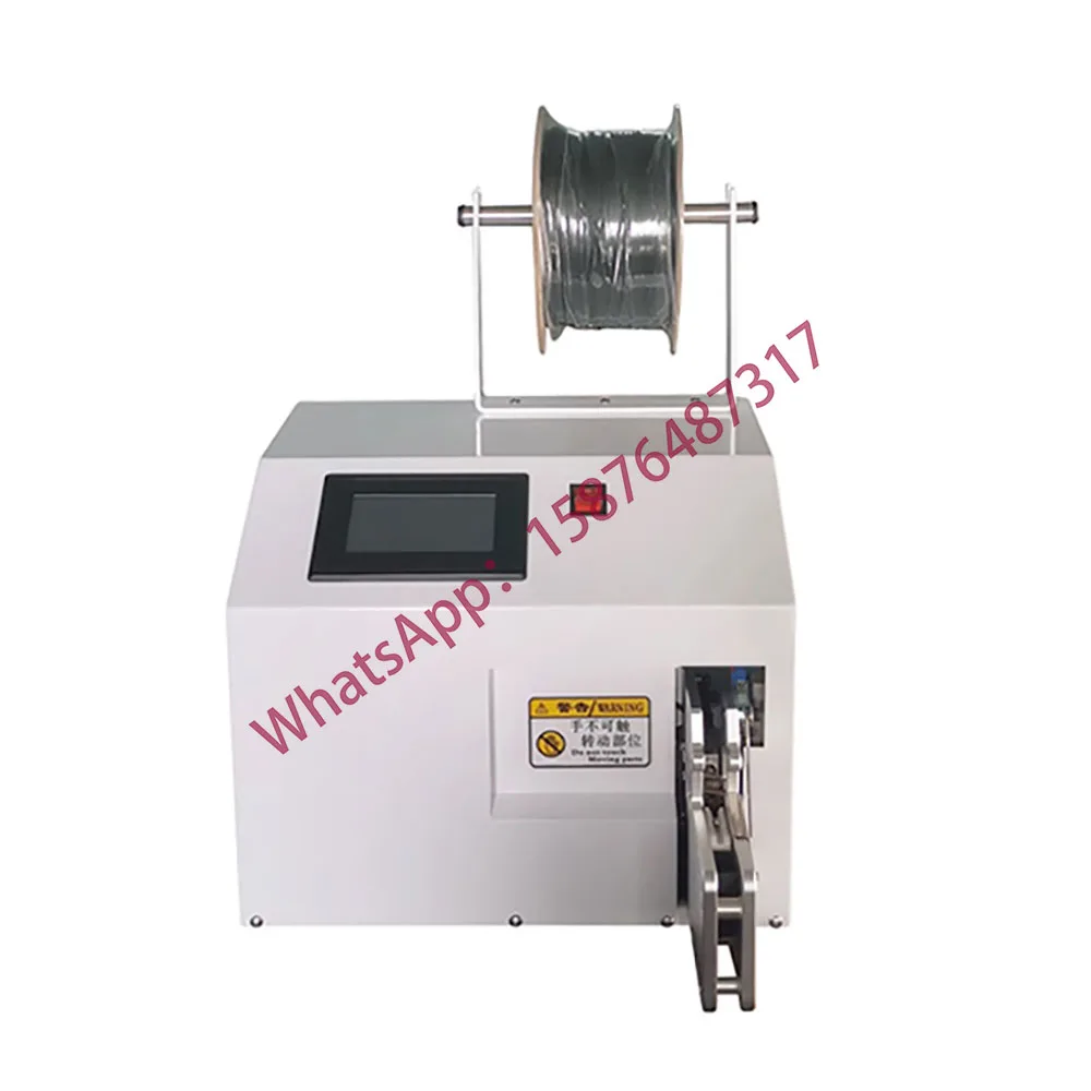 Automatic Wire Winding Twist Machine, Electric Cable Coiling Tie Wrapping Machine, Winder