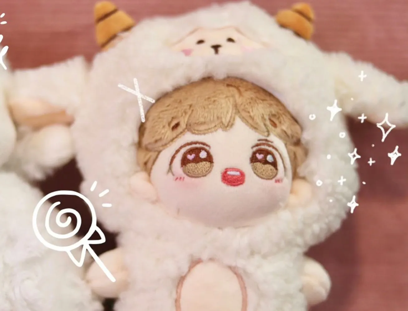 Cosmile Kpop Star V 15cm Plush Doll Figure Toy Stuffed Body Cute Lovely Limited Cosplay Gift C