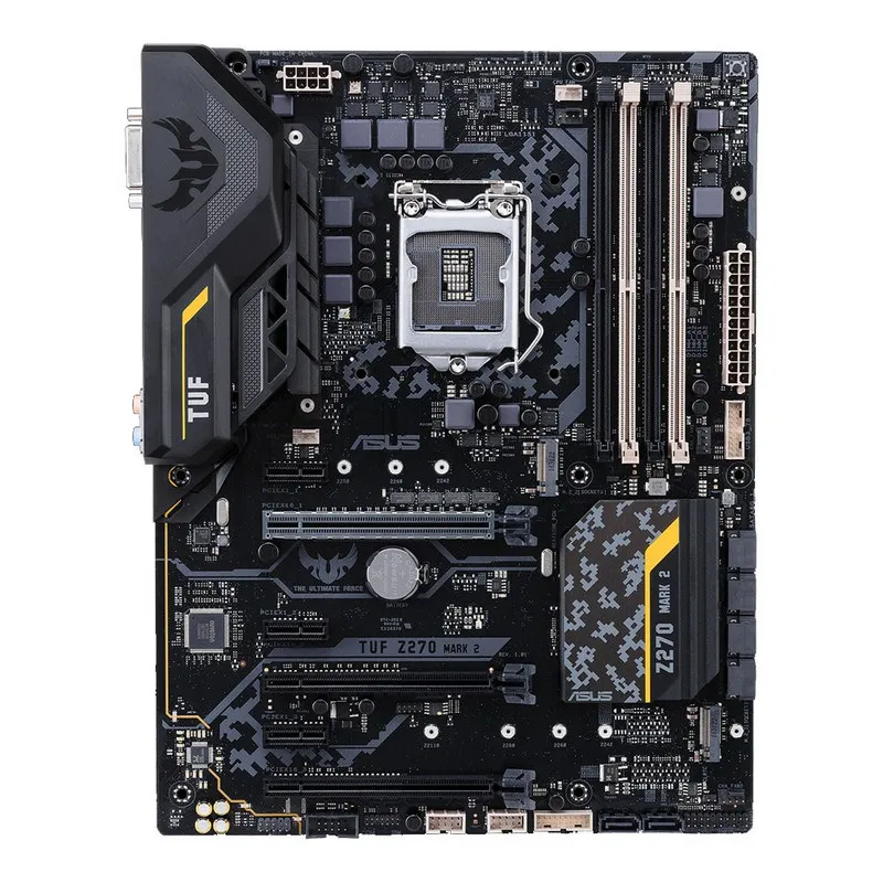 Imagem -03 - Asus-tuf Z270 Mark Placa-mãe Suporte Intel Z270 Lga 1151 Ddr4 64gb 6300 6500 7300 7700 6700 7400 G4560 Cpu Usb 3.1 M.2 Atx