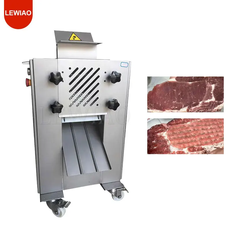 Attendrisseur de viande automatique industriel en acier inoxydable, machine à casser les tendons, équipement de cuisine