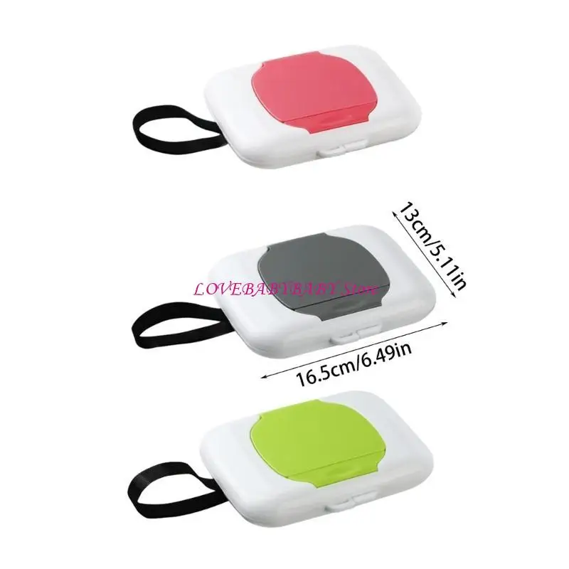 Wet Wipe Container Baby Wipe Hanging Box Case Baby Pram Wipes Dispensers 4XBC