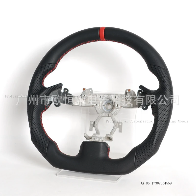 Cross-border hot sale: Full leather car steering wheel assembly modification for Infiniti-G37-09-13 models