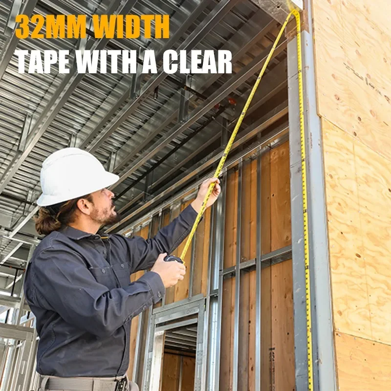 TOUGHBUILT TB-H2-TM-1013X TB-H2-TM-1015X TB-H2-TM-1018X TB-H2-TM-10110X Metric High Precision Wear Resistant Steel Tape Measure