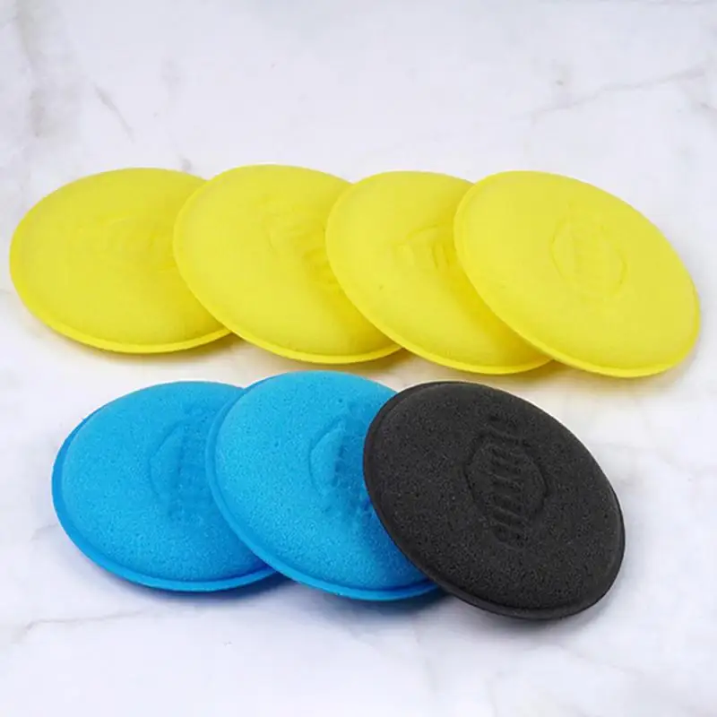 Car Round Waxing Polish Sponges High Density Foam Applicator Pads Curing and Polishing Sponges Car Detailing Tools Car Wash