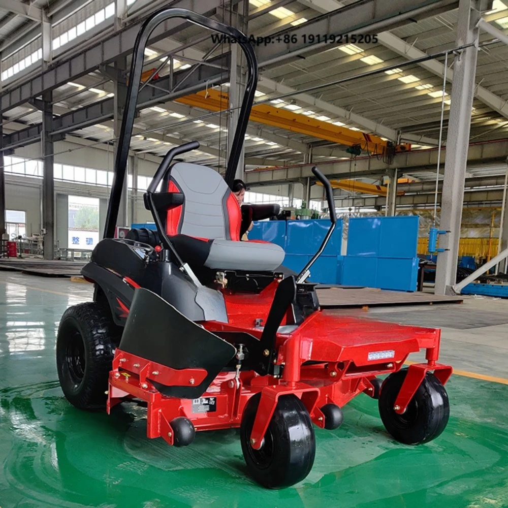 Quality Built 27HP 4-Stroke Petrol Ride-On Zero Turn Lawn Mower Heavy Duty Industrial CE EPA Certified 50-Inch Riding Lawn Mowe